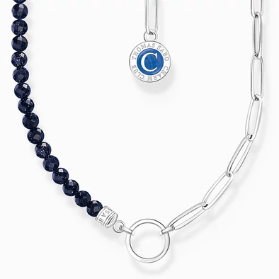 Thomas Sabo Charmista Coin ezüst láncos napkő nyaklánc - KE2189-007-32-L45V