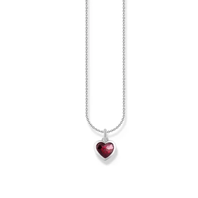 Thomas Sabo ezüst nyaklánc piros szív medállal - KE2268-051-10-L45V