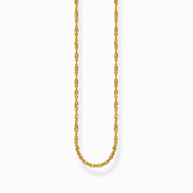 Thomas Sabo aranyozott nyaklánc - KE2284-413-39-L45V