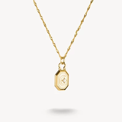 Thomas Sabo elyndra aranyozott félhold nyaklánc - KE2334-414-14