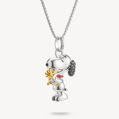 Thomas Sabo Snoopy és Woodstock PEANUTS nyaklánc - KE2345-565-7