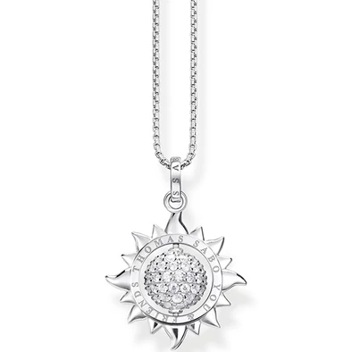 Thomas Sabo ezüst nyaklánc forgó Nap medállal - SCKE150335
