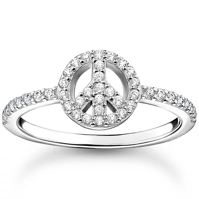 Thomas Sabo PEACE gyűrű - TR2373-051-14-52