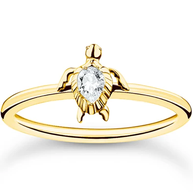 Thomas Sabo teknősbéka gyűrű - TR2401-414-14-48