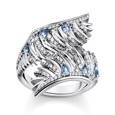 Thomas Sabo ezüst főnix szárny gyűrű - TR2409-644-1-48