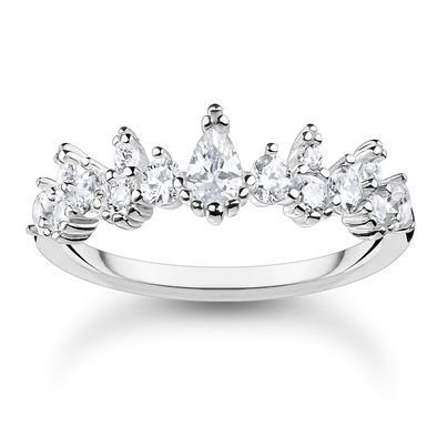 Thomas Sabo ezüst jégkristály gyűrű - TR2415-051-14-52