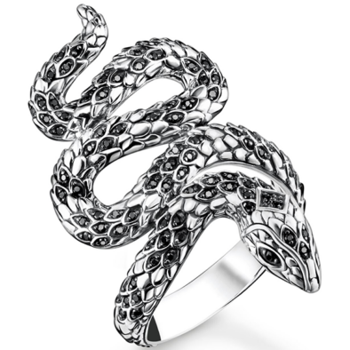 Thomas Sabo kígyó gyűrű - TR2418-643-11-48