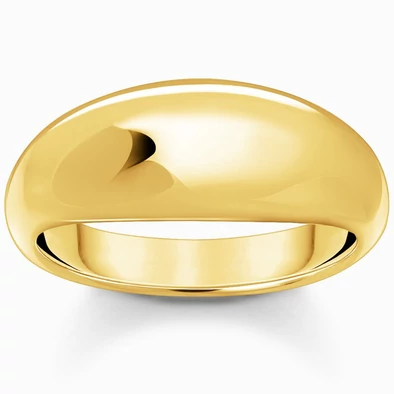 Thomas Sabo aranyozott gyűrű - TR2472-413-39-52