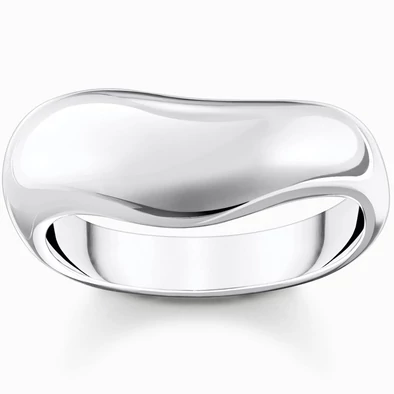 Thomas Sabo organikus ezüst gyűrű - TR2473-001-21-54