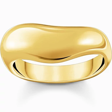 Thomas Sabo organikus aranyozott gyűrű - TR2473-413-39-52