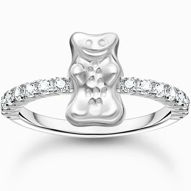 Thomas Sabo x HARIBO ezüst gumimaci gyűrű - TR2504-051-14-54 Thomas Sabo x HARIBO ezüst gumimaci gyűrű - TR2504-051-14-54