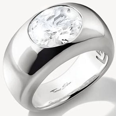 Thomas Sabo ezüst gyűrű cirkónia kővel  - TR2520-051-14