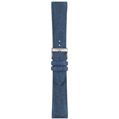Tissot óraszíj - T852.046.781 - Kék textil óraszíj 22 mm