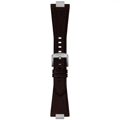 Tissot óraszíj - T852.049.164 - Barna bőr PRX óraszíj 40 mm
