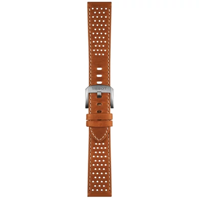 Tissot barna bőr óraszíj 20 mm