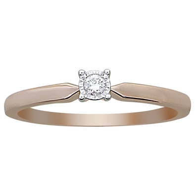 Velekey Diamond gyémánt eljegyzési gyűrű 0,05 ct. - BRI23569R-48