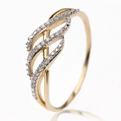 Velekey Diamond gyémánt eljegyzési gyűrű 0.06ct. - BRI24857Y-54 Velekey Diamond gyémánt eljegyzési gyűrű 0.06ct. - BRI24857Y-54