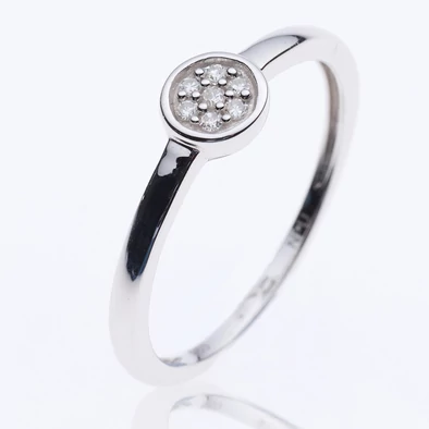 Velekey Diamond gyémánt eljegyzési gyűrű 0,05 ct. - BRI31625W-53