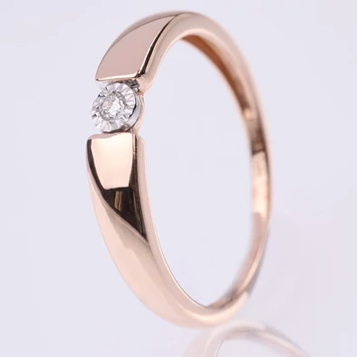 Velekey Diamond gyémánt eljegyzési gyűrű 0,02 ct. - BRI31627R-52