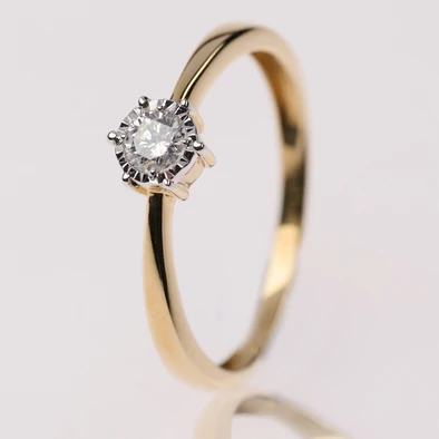 Velekey Diamond gyémánt gyűrű - BRI31628Y-52