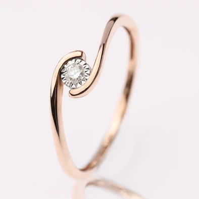 Velekey Diamond gyémánt gyűrű - BRI31643R-54