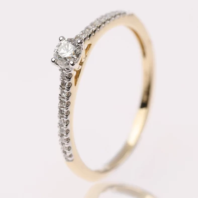 Velekey Diamond gyémánt gyűrű - BRI38412-020Y-53