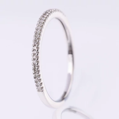 Velekey Diamond gyémánt eljegyzési gyűrű 0.08ct. - BRI42384A-008W-52