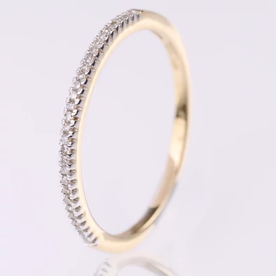 Velekey Diamond gyémánt eljegyzési gyűrű 0.08ct. - BRI42384AY-57