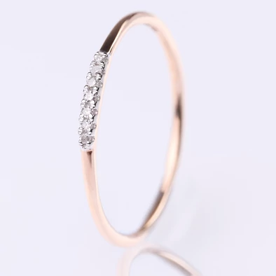 Velekey Diamond gyémánt eljegyzési gyűrű 0.03ct. - BRI46885-003R-50 Velekey Diamond gyémánt eljegyzési gyűrű 0.03ct. - BRI46885-003R-50