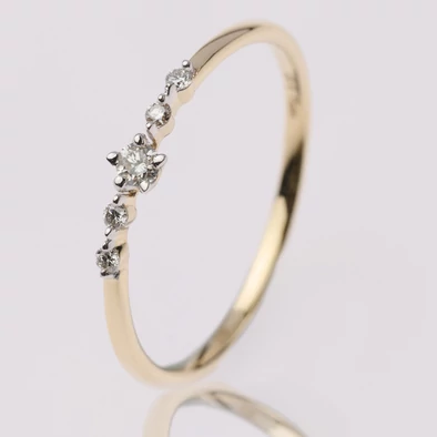 Velekey Diamond gyémánt gyűrű - BRI54867-007Y-52 Velekey Diamond gyémánt gyűrű - BRI54867-007Y-52