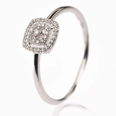 Velekey Diamond gyémánt eljegyzési gyűrű 0.05ct. - BRI58997-005W-50 Velekey Diamond gyémánt eljegyzési gyűrű 0.05ct. - BRI58997-005W-50