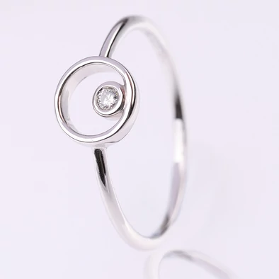 Velekey Diamond gyémánt eljegyzési gyűrű 0.05ct. - BRK025610UW-54