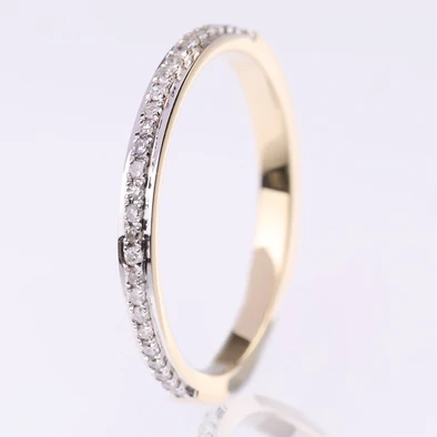 Velekey Diamond gyémánt eljegyzési gyűrű 0.1ct. - BRK09480AY-50 Velekey Diamond gyémánt eljegyzési gyűrű 0.1ct. - BRK09480AY-50