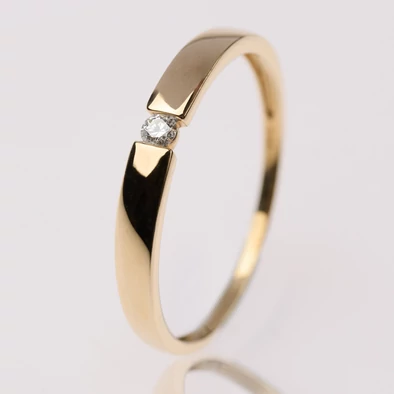 Velekey Diamond gyémánt gyűrű - BRS5857-005Y-55 Velekey Diamond gyémánt gyűrű - BRS5857-005Y-55