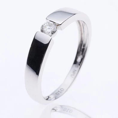 Velekey Diamond gyémánt eljegyzési gyűrű 0.1ct. - BRS5857-010W-50 Velekey Diamond gyémánt eljegyzési gyűrű 0.1ct. - BRS5857-010W-50