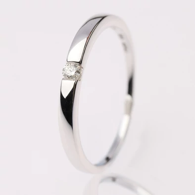 Velekey Diamond gyémánt gyűrű - BRS5859-005W-51 Velekey Diamond gyémánt gyűrű - BRS5859-005W-51