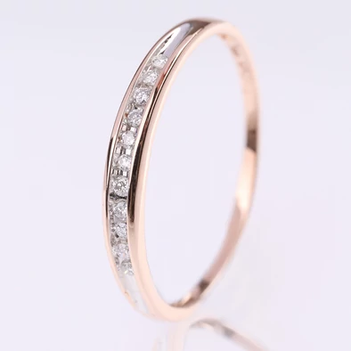 Velekey Diamond gyémánt eljegyzési gyűrű 0,10 ct. - BRS585R-59