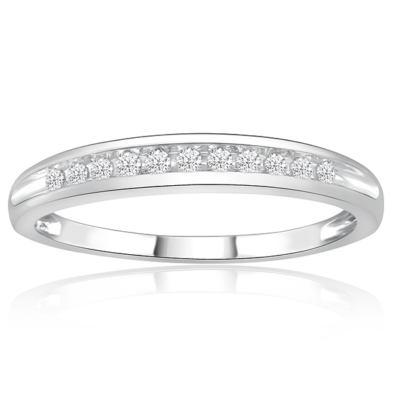 Velekey Diamond gyémánt eljegyzési gyűrű 0,10 ct. - BRS585W-48