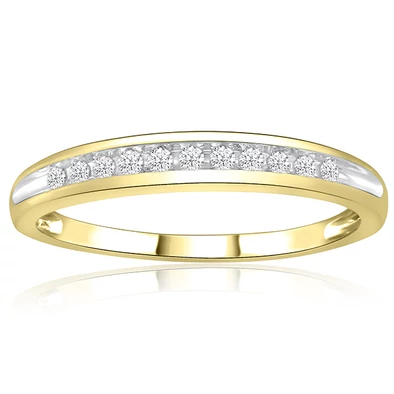 Velekey Diamond gyémánt eljegyzési gyűrű 0,10 ct. - BRS585Y-51