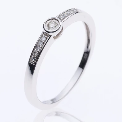 Velekey Diamond gyémánt eljegyzési gyűrű 0,05 ct. - BRS5860-005W-48