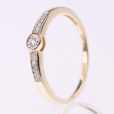 Velekey Diamond gyémánt eljegyzési gyűrű 0,05 ct. - BRS5860-005Y-48