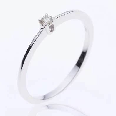 Velekey Diamond gyémánt eljegyzési gyűrű 0,05 ct. - BRS5869-005W-50