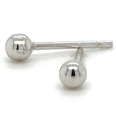 Velekey Gold fehér arany gömb fülbevaló - ER0034W