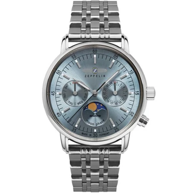 Zeppelin női óra - 8637M-3 - Marine Moonphase Lady