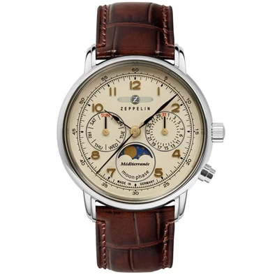 Zeppelin női óra  - 9637-5 - Méditerranée 1921 Moonphase
