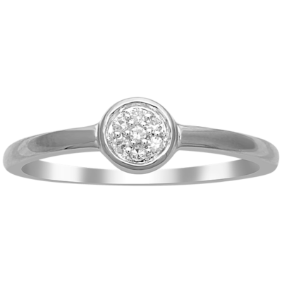 Velekey Diamond gyémánt eljegyzési gyűrű 0,05 ct. - BRI31625W-51