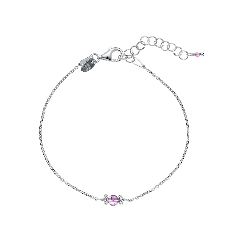 Alisia női karkötő - AL3063-Argento-Ametista - Anita Simple