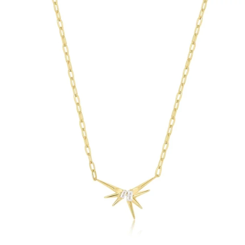 Ania Haie aranyozott nyaklánc - N053-01G - Gold Sparkle Spike