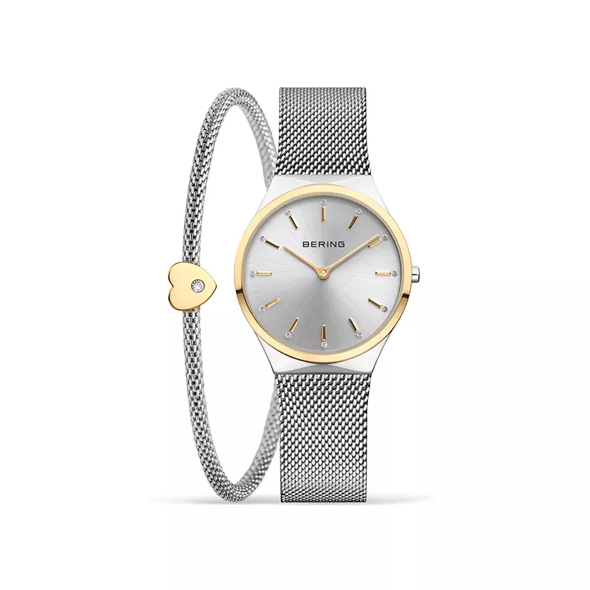 Bering női óra és karkötő szett - 12131-014-GWP - Classic