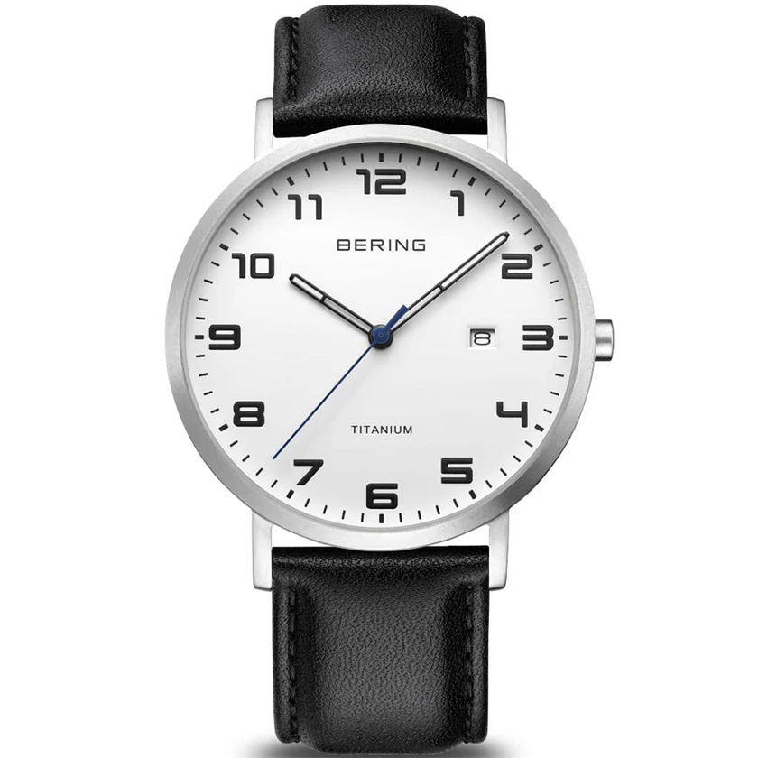 Bering férfi óra  - 18640-404 - Titanium